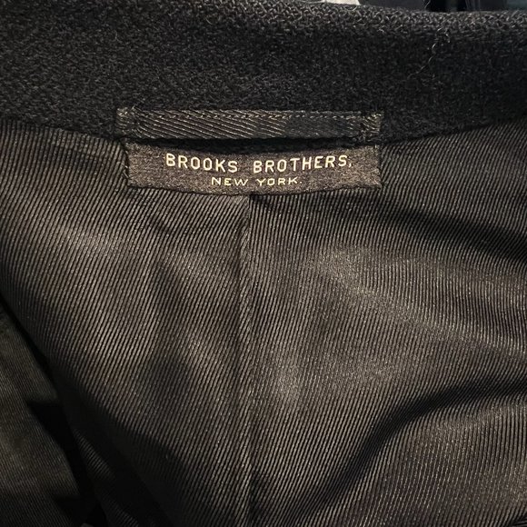 593. BROOKS BROTHERS Antique Vintage Cut Away Long Mens Coat Edwardian Victorian - Picture 10 of 10